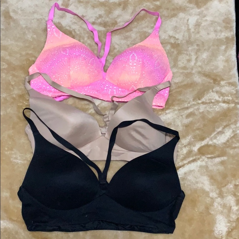 Three 36C VS Braletts